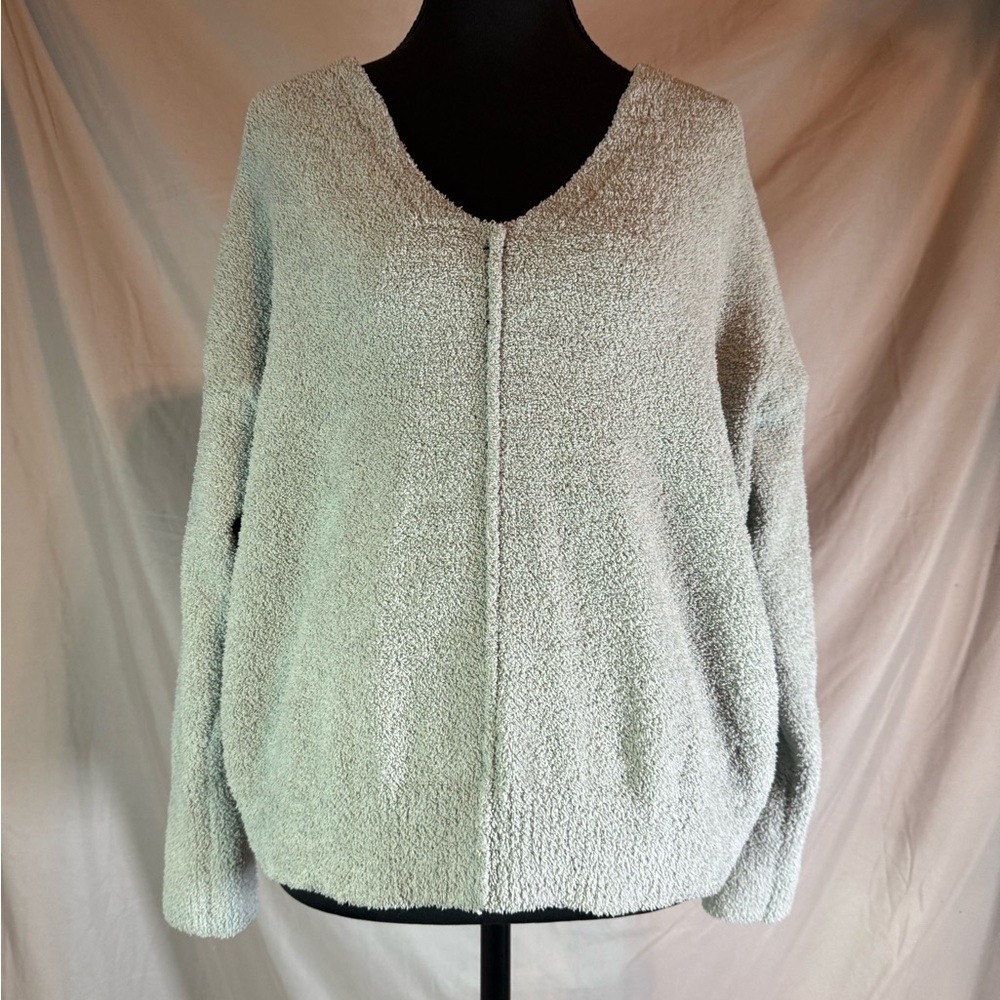 Sincerely Jules Oversized Blanket Sweater – Light Green 💚